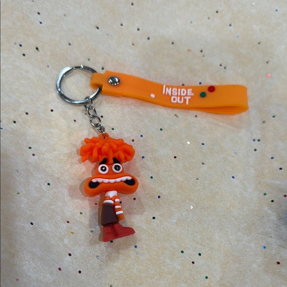 Inside Out Key Chain Disney | Toys | Anxiety From Inside Out Keychain Toy | Poshmark